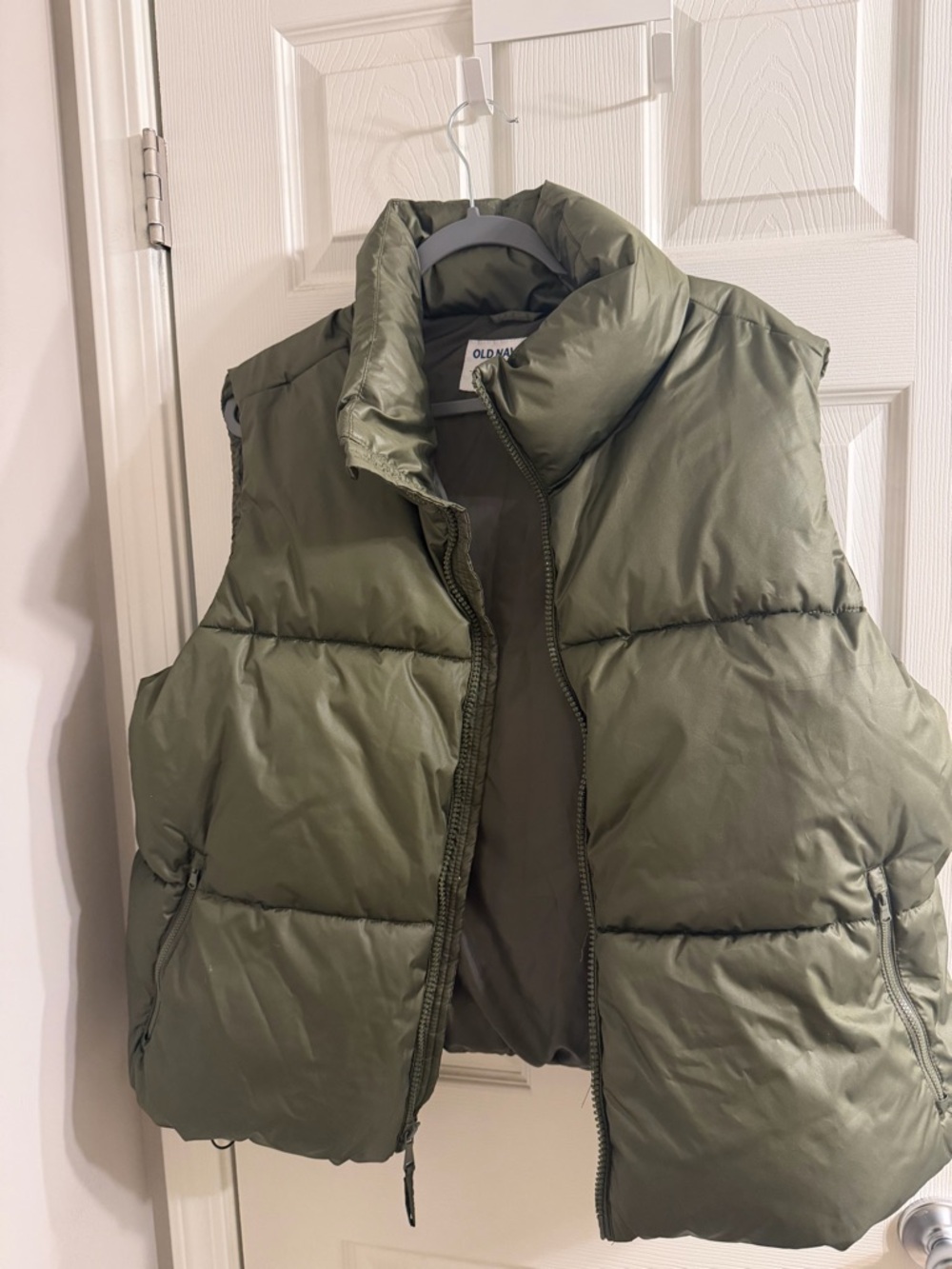 Bundle Price - $7 - Old Navy Olive Utility Quilted Vest